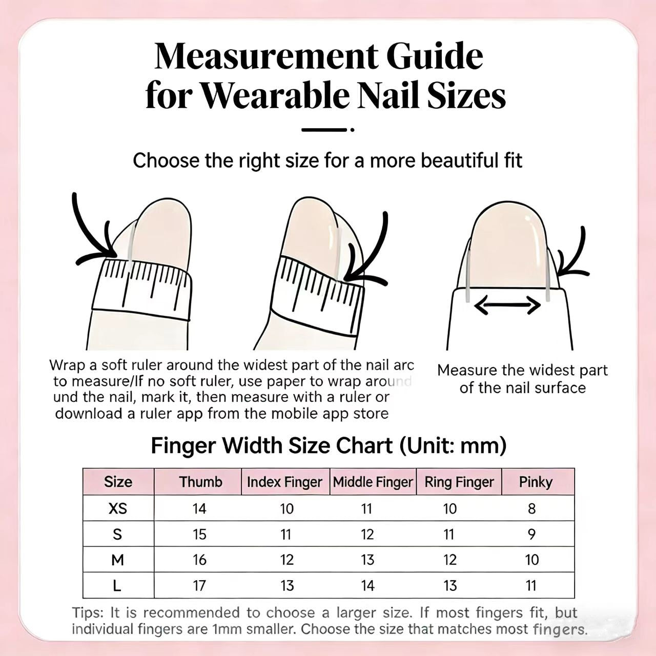 Pink Glass Bead Cat Eye Press On Nails